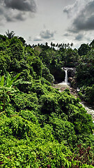 Image showing Tegenungan Waterfall near Ubud in Bali, Indonesia