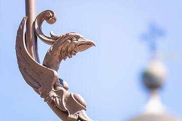 Image showing details of the Basilica della Santa Casa in Italy Marche