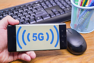 Image showing New 5G radio connection