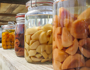 Image showing some preserving bottles