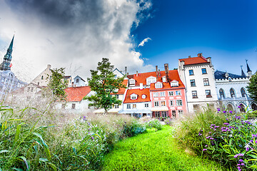 Image showing The Livu Square in Riga Old Town, Latvia