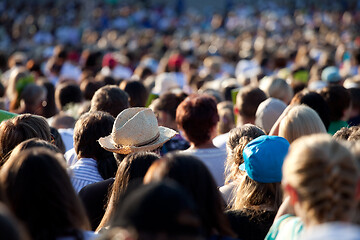 Image showing Large crowd of people