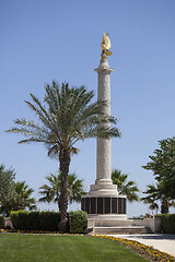 Image showing The war memorial monument, Valletta, Malta