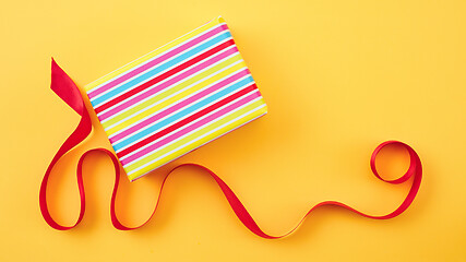 Image showing wrapped gift box