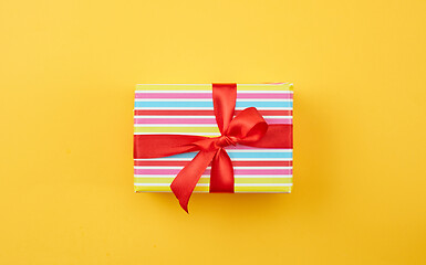 Image showing wrapped gift box