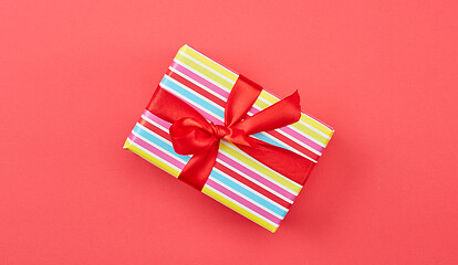 Image showing wrapped gift box