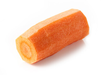 Image showing piece of peeled carrot