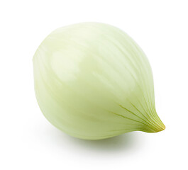 Image showing fresh raw peeled onion