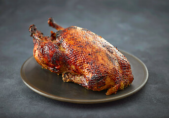 Image showing freshly roasted duck roast