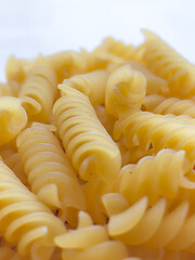 Image showing Raw pasta background