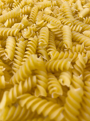 Image showing Raw pasta background