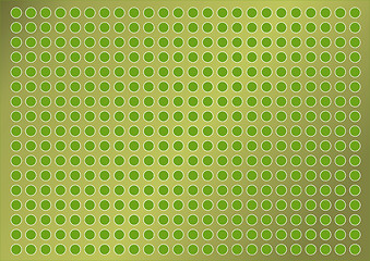 Image showing metalic background with holes and circles