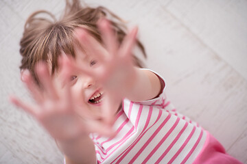 Image showing happy smiling child