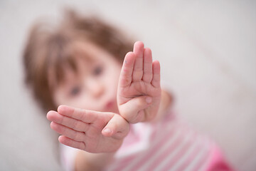 Image showing happy smiling child