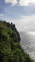 Image showing Cliff at Uluwatu Temple or Pura Luhur Uluwatu