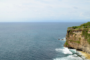 Image showing Pura Luhur Uluwatu temple in Bali, Indonesia