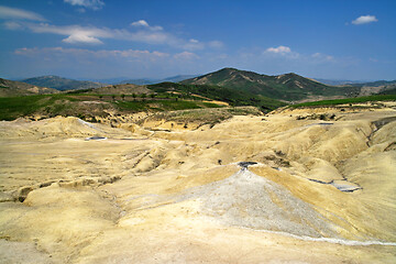 Image showing Mud volcanoes reservation  in Romania,