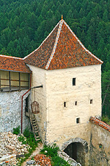 Image showing Ancient entrance tower to the citadel