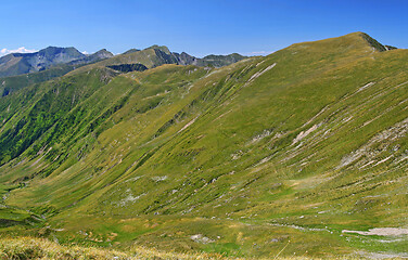 Image showing Summer Carpathians landscape alpine area