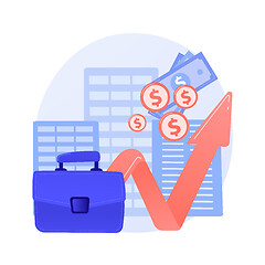 Image showing Revenue agency abstract concept vector illustration.