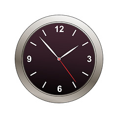 Image showing modern clock face illustration