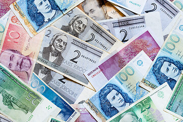 Image showing Estonian money