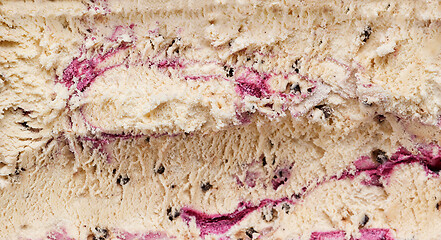 Image showing ice cream background