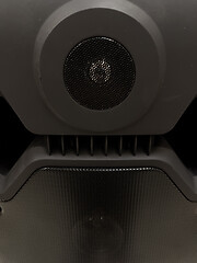 Image showing Musical speaker with protective grill