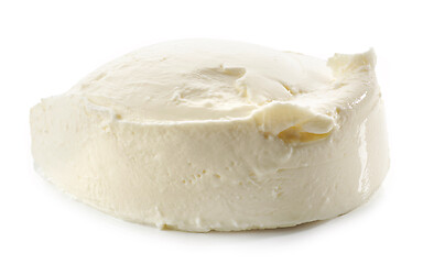 Image showing piece of cream cheese