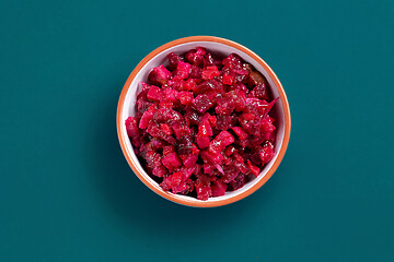 Image showing bowl of beet root vegetable salad