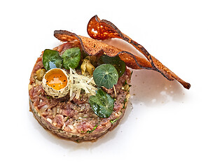 Image showing portion of tuna fish tartare