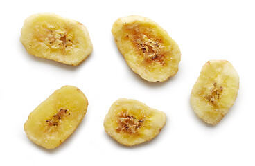 Image showing dried banana slices