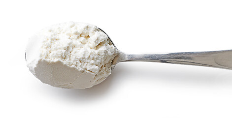 Image showing spoon of flour