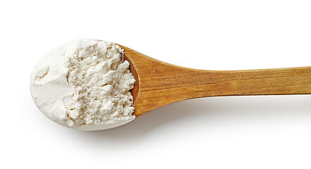 Image showing spoon of flour