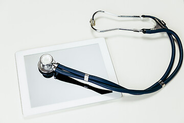 Image showing Medical instruments for checking blood pressure