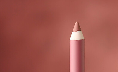 Image showing close up of lip pencil