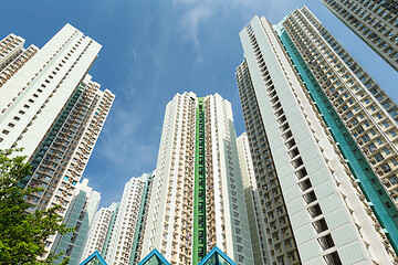 Image showing Residential Building to the sky