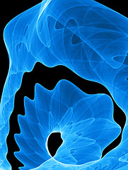 Image showing blue abstraction