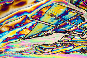 Image showing Sodium carbonate microcrystals