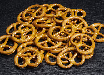 Image showing small lye pretzels