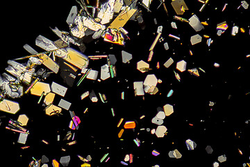 Image showing colorful microcrystals