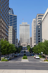 Image showing View of downtown Nashville, Tennessee, USA. 