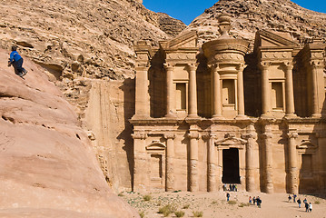 Image showing The Monastry of Petra