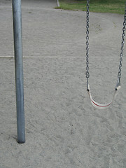 Image showing swing in a playground