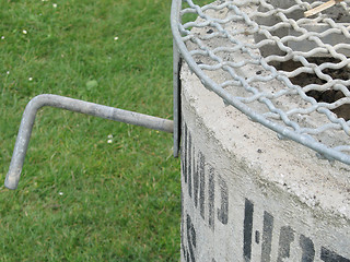 Image showing barbecue ash dump