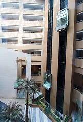 Image showing interior of a modern hotel resort