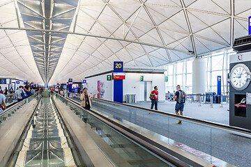 Image showing Hong Kong international airport, Hong Kong, September 2016 -: De