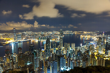 Image showing Hong Kong night 