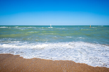 Image showing ocean view at Ancona Italy