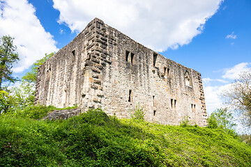 Image showing castle ruin at Albeck south Germany